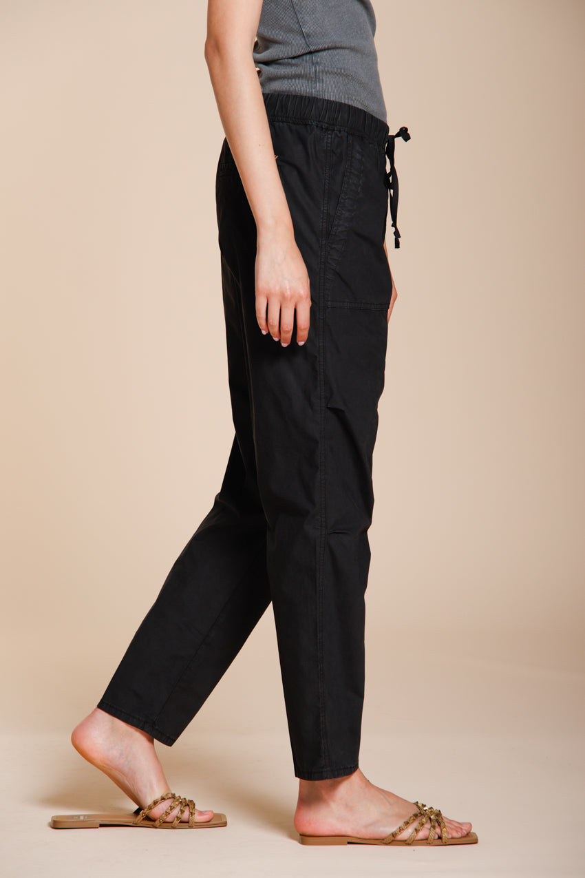 Fatique Jogger Hose Cargo Damen aus Twill relaxed fit