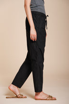 Fatique Jogger Hose Cargo Damen aus Twill relaxed fit