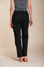 Fatique Jogger Hose Cargo Damen aus Twill relaxed fit