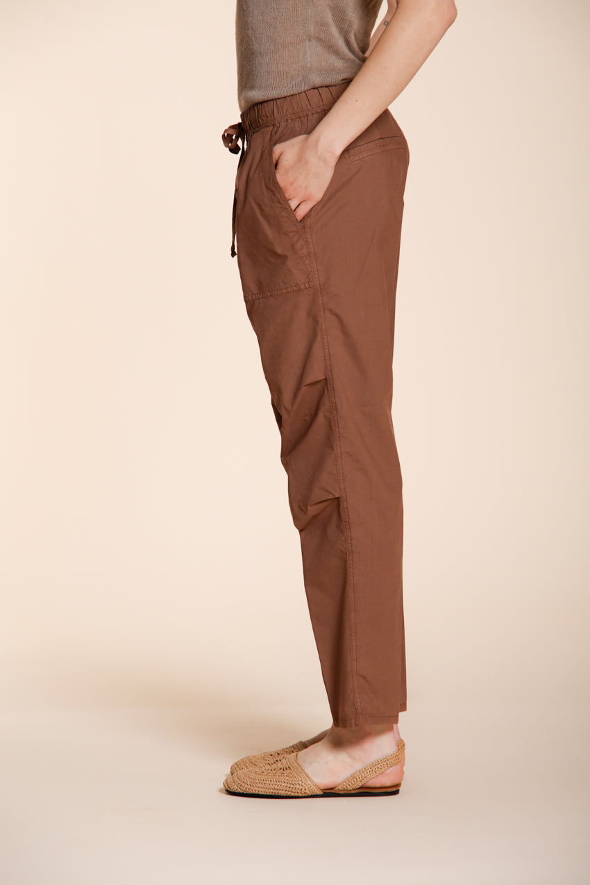 Fatique Jogger pantalon cargo femme en twill relaxed fit