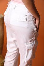 Asia Snake Damen Cargo-Hose in Modal Relaxed Fit