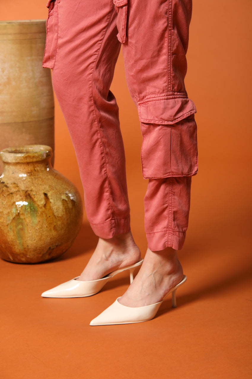 Asia Snake Damen Cargo-Hose in Modal Relaxed Fit