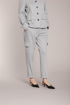 Foto 1 Chile Jogger pantalone cargo donna in jersey relaxed fit