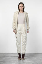 Chile Jogger pantalone cargo donna in jersey relaxed fit