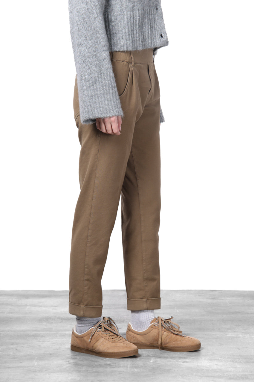 New York Jogger Chinohose für Damen aus Stretch-Twill mit relaxed fit