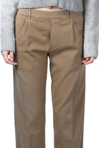 New York Jogger Chinohose für Damen aus Stretch-Twill mit relaxed fit