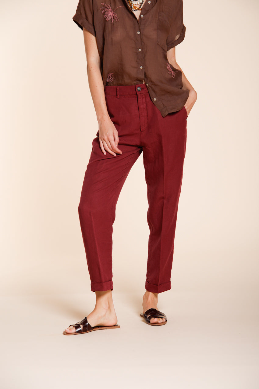 Linda Summer women's chino pants canvas relaxed fit