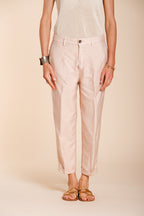 Linda Summer pantalone chino donna in canvas relaxed fit