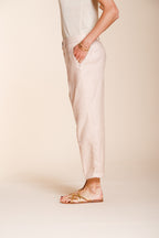 Linda Summer pantalone chino donna in canvas relaxed fit