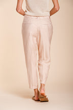 Linda Summer pantalone chino donna in canvas relaxed fit