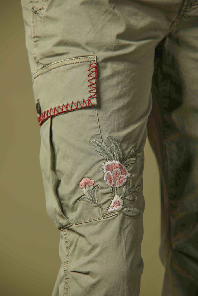Image 3 de Pantalon cargo pour femme modèle Judy Archivio de Mason's en vert fit relaxed