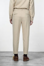 New York Cozy pantalone chino donna in jersey relaxed fit
