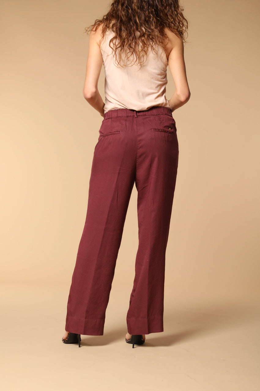 New York Cozy Straight Damen Chino Jogger Hose im Modal Straight Fit