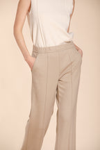 Foto 2 Easy Straight pantalone chino donna in jersey straight fit