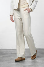 Easy Straight Chinohose für Damen aus Jersey mit straight fit