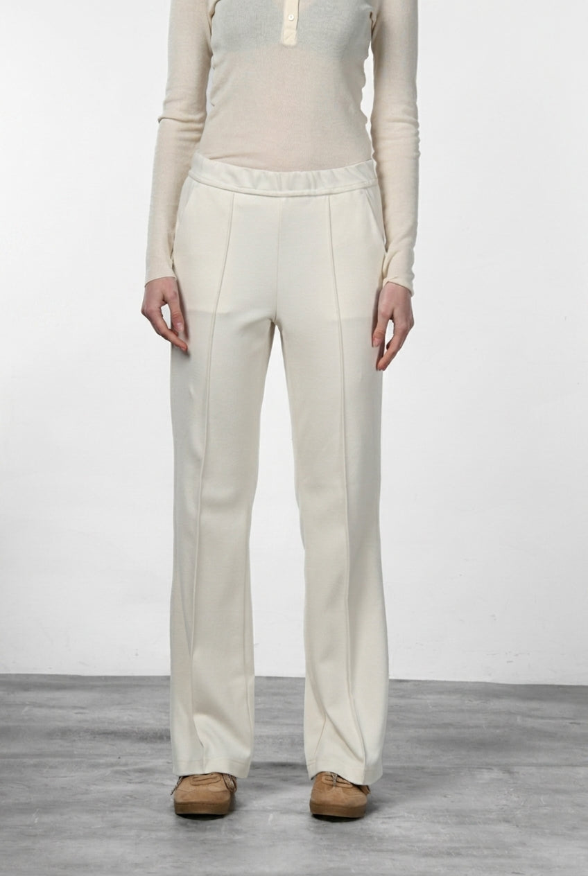 Easy Straight Chinohose für Damen aus Jersey mit straight fit
