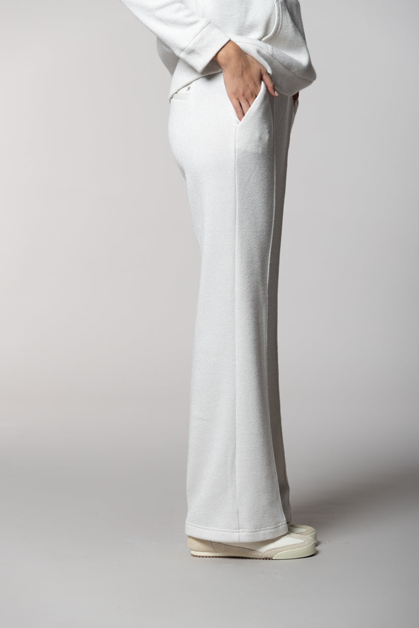 Easy Straight Damen-Chinohose aus Jersey mit Lurex straight fit