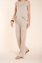 Easy Straight pantalon chino jogger femme en maille straight fit