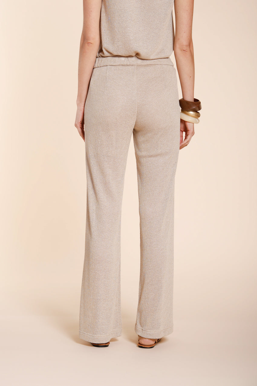 Easy Straight pantalon chino jogger femme en maille straight fit