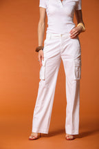Victoria Cargo Pants women's in modal Straight fit