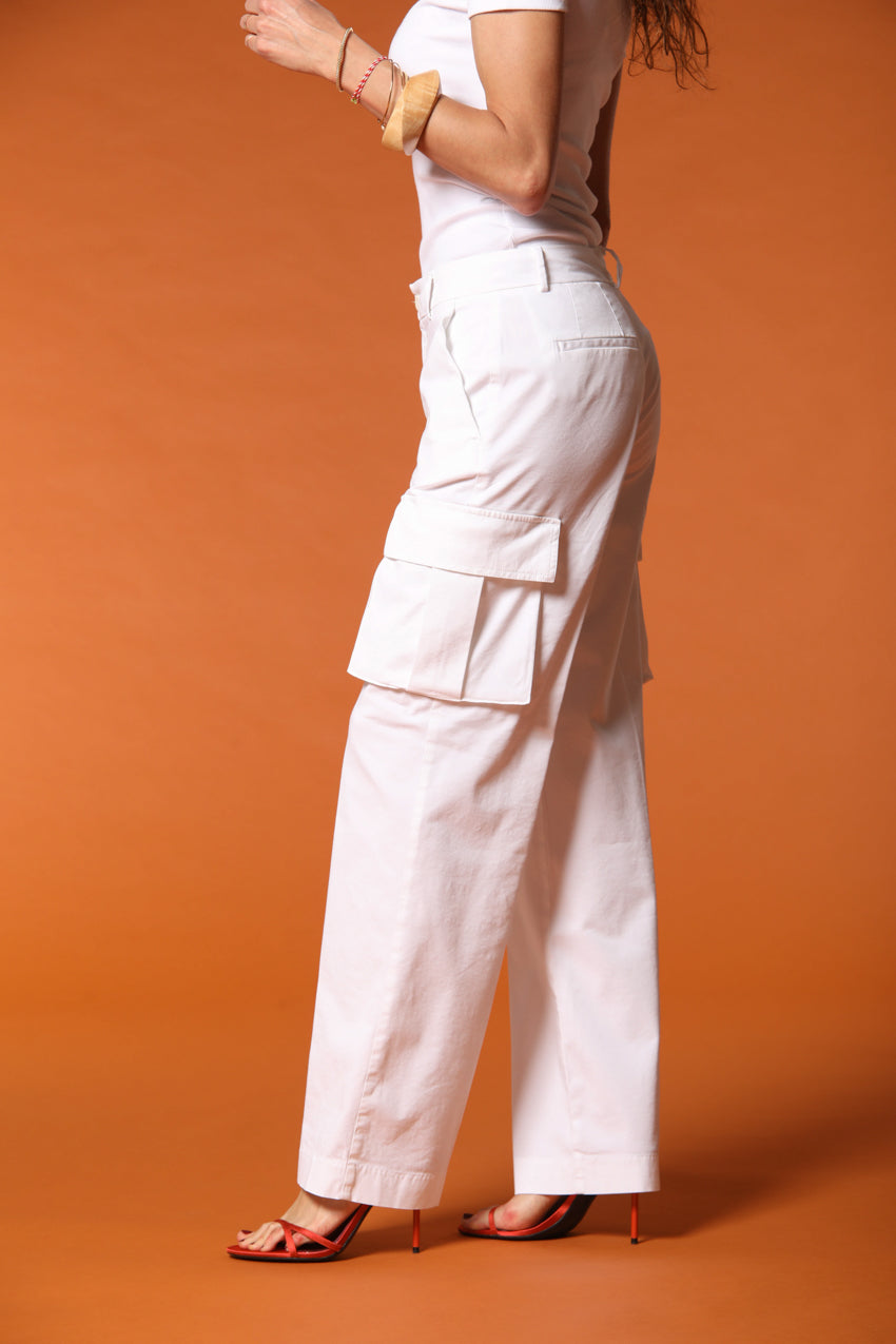 Victoria Cargo Pants women's in modal Straight fit