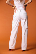 Victoria Cargo Pants women's in modal Straight fit