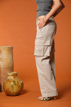 Victoria Cargo Pants women's in modal Straight fit 