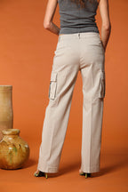 Victoria Cargo Pants women's in modal Straight fit 