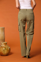 Victoria Damen Cargo-Hose in Modal Straight Fit