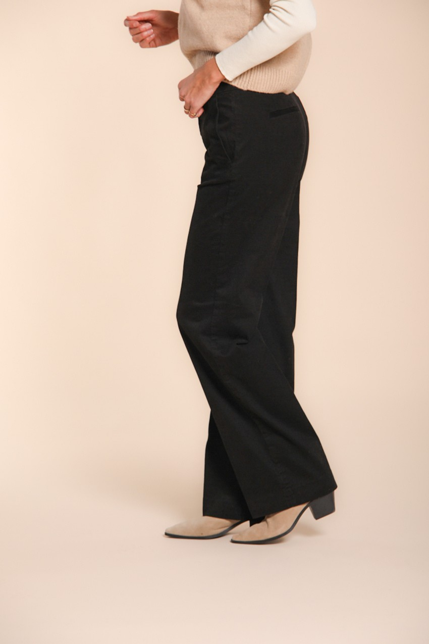 New York Straight pantalon chino femme en gabardine straight fit