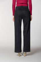 New York Straight pantalon chino femme en gabardine straight fit
