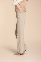 New York Straight pantalon chino femme en gabardine straight fit