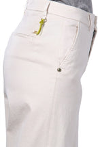 New York Studio women’s chino trousers in satin, straight fit