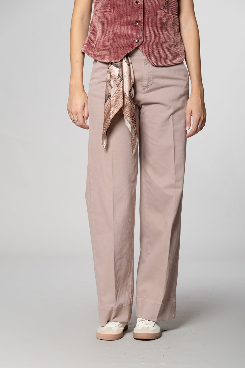 New York Studio women’s chino pants in cotton-wool blend wide leg