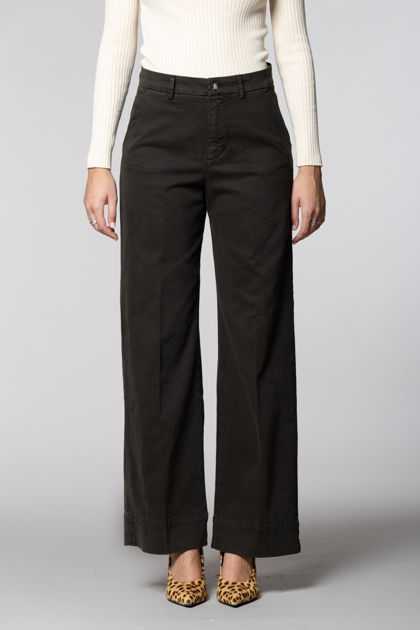 New York Studio women’s chino pants in cotton-wool blend wide leg 