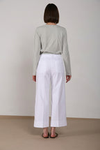 New York Studio Cropped women's chino pants gabardine straight fit