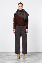 New York Studio Crop women’s chino pants in stretch twill with straight fit