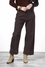 New York Studio Crop women’s chino pants in stretch twill with straight fit