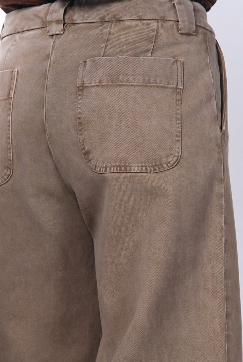 New York Studio Crop women’s chino pants in stretch twill with straight fit