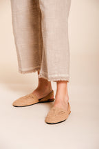 Vivienne Work women's cargo pants in a mat weave balloon fit