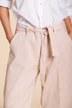 Vivienne City pantalone chino donna in bull stretch balloon fit