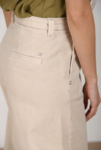 Vivienne City Hose Chino Damen aus Stretch-Bull balloon fit