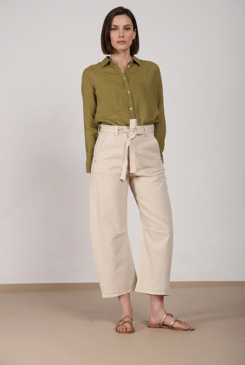 Vivienne City Hose Chino Damen aus Stretch-Bull balloon fit