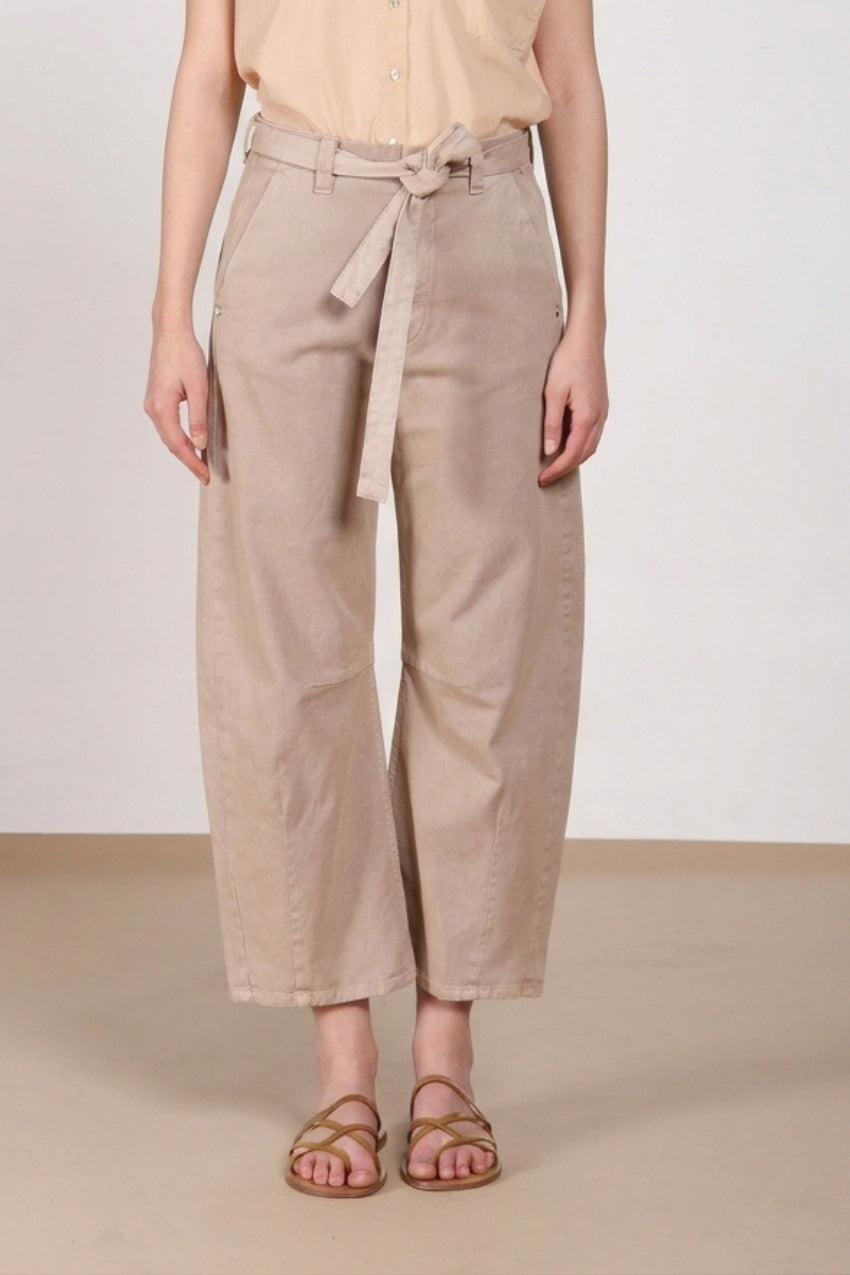 Vivienne City pantalone chino donna in bull stretch balloon fit