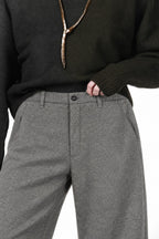 Vivienne City women’s chino pants in wool with balloon fit