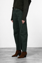 Vivienne City women’s chino pants in gabardine with balloon fit