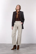 Valerie pantalone chino donna in twill baloon fit