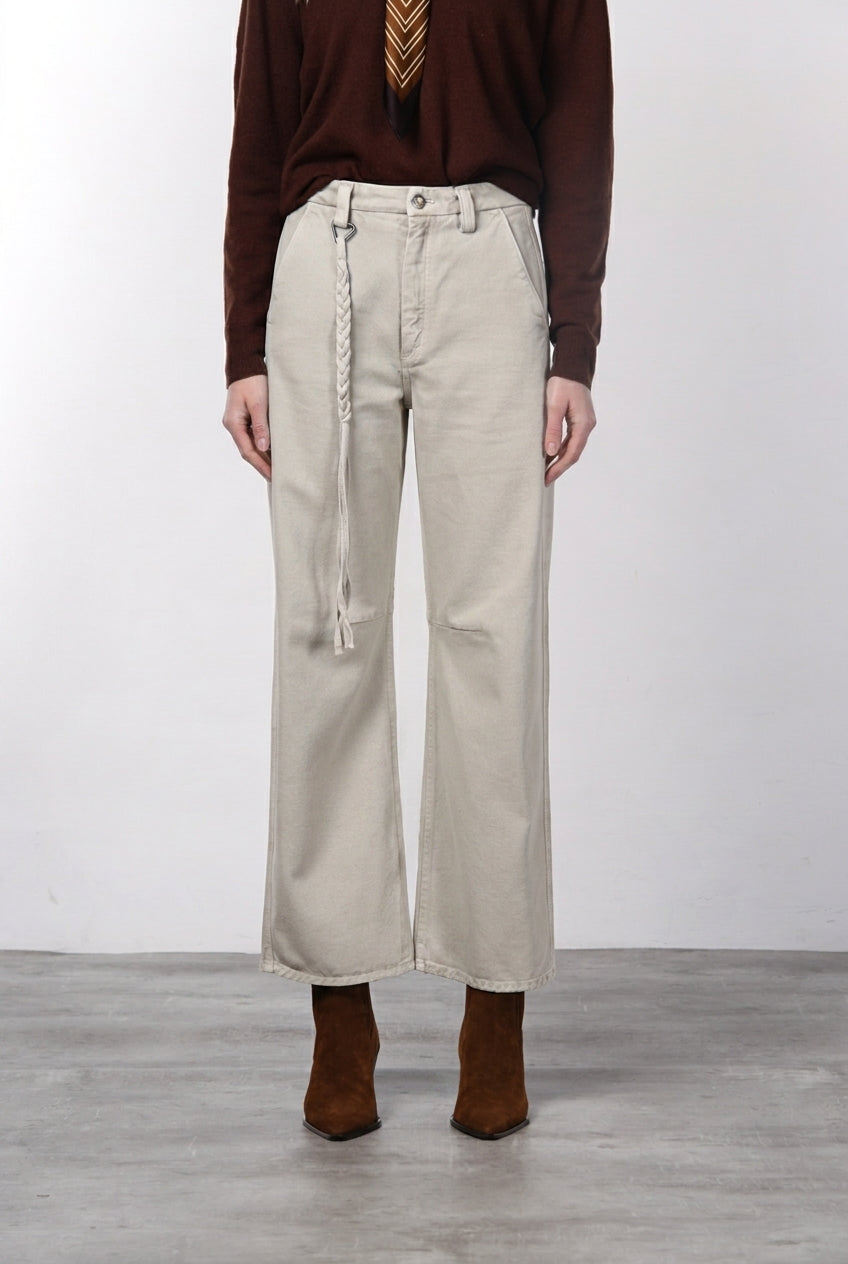 Valerie pantalone chino donna in twill baloon fit