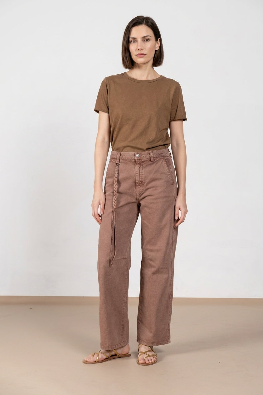 Valerie pantalon denim femme balloon fit