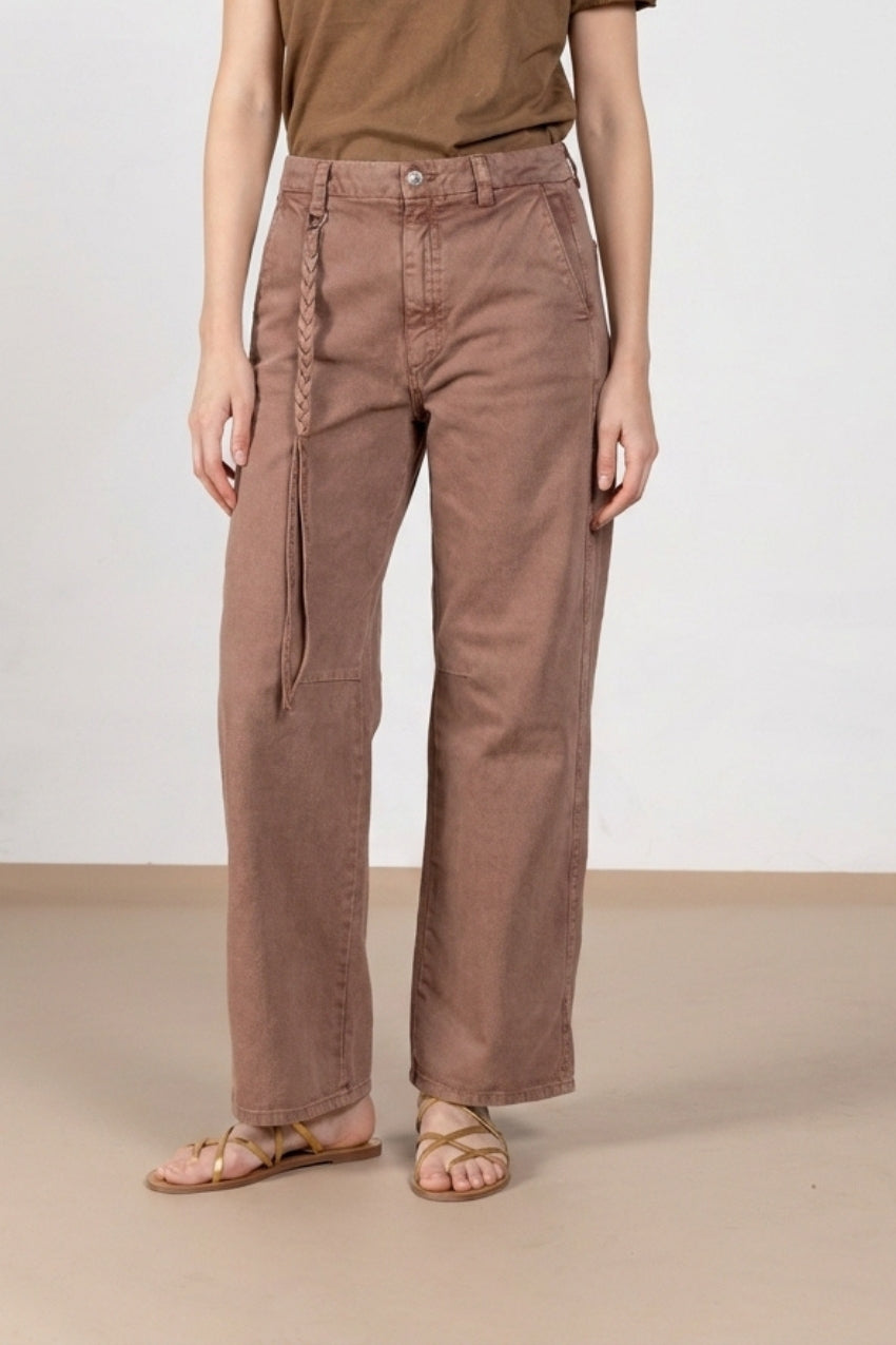 Valerie pantalon denim femme balloon fit